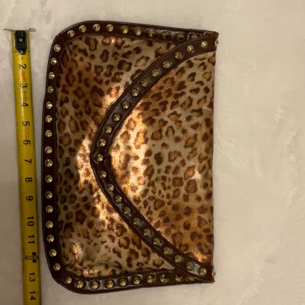 Steve Madden Cheetah Print Clutch - image 5